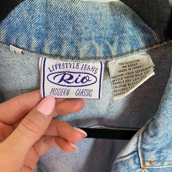 Vintage denim vest - Picture 2 of 3